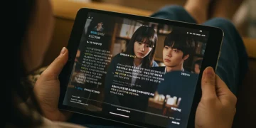 Customizing KDrama subtitle appearance on streaming platforms for an enhanced viewing experience.