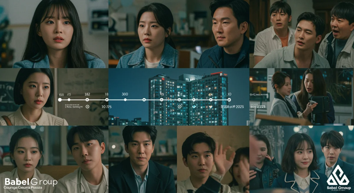 Geumga Plaza residents' hidden roles affecting Babel Group in 2025.