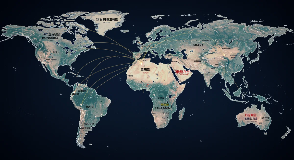 Global connection inspired by K-dramas, linking US to Korean ancestry