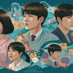 Validate "It's Okay to Not Be Okay" Theories: 5-Step Method Illustration of 'It's Okay to Not Be Okay' characters with analytical overlays