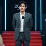 2025 KDrama Actor Salary Report: What Top Stars Earn & Why Prominent KDrama actor on red carpet symbolizing high earnings in 2025