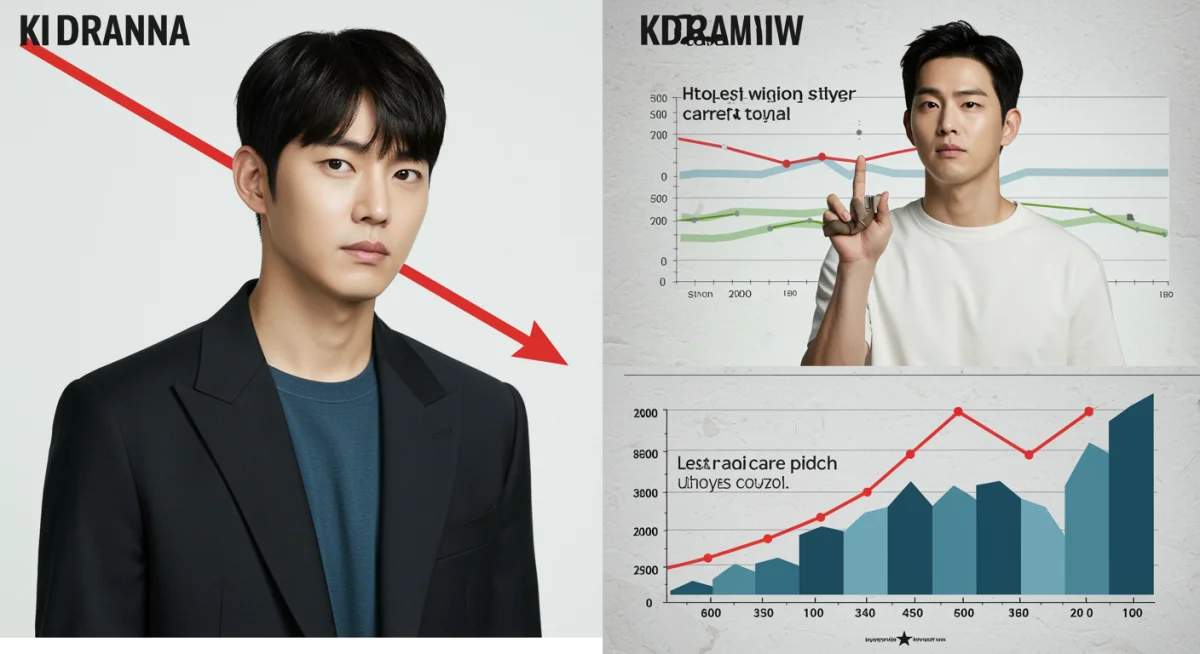 Timeline showing varied career trajectories of KDrama actors post-scandal