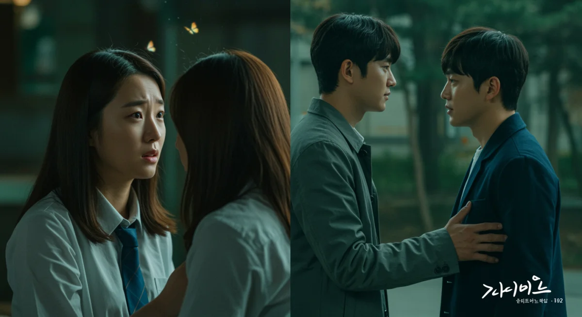 Ko Moon-young and Moon Gang-tae in a pivotal scene demonstrating character development