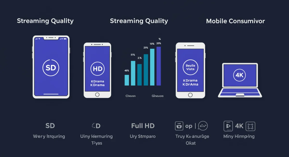 Impact of streaming quality on KDrama data usage