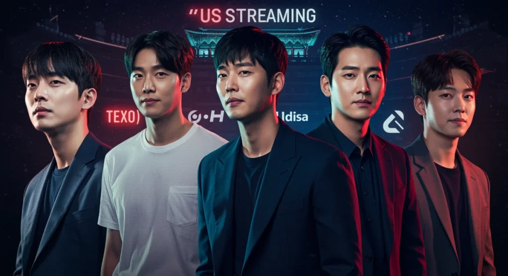 Top 5 KDrama Actors Dominating US Streaming in Early 2025