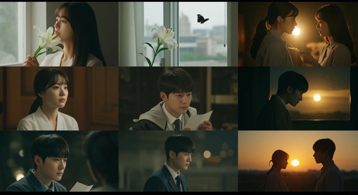 Visual cues predicting K-drama character deaths