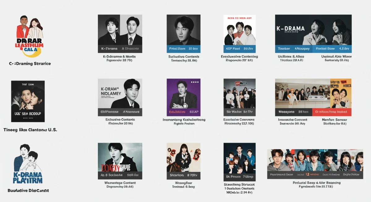 Comparison chart of K-drama streaming platforms in the U.S. for 2026, detailing pricing and content.