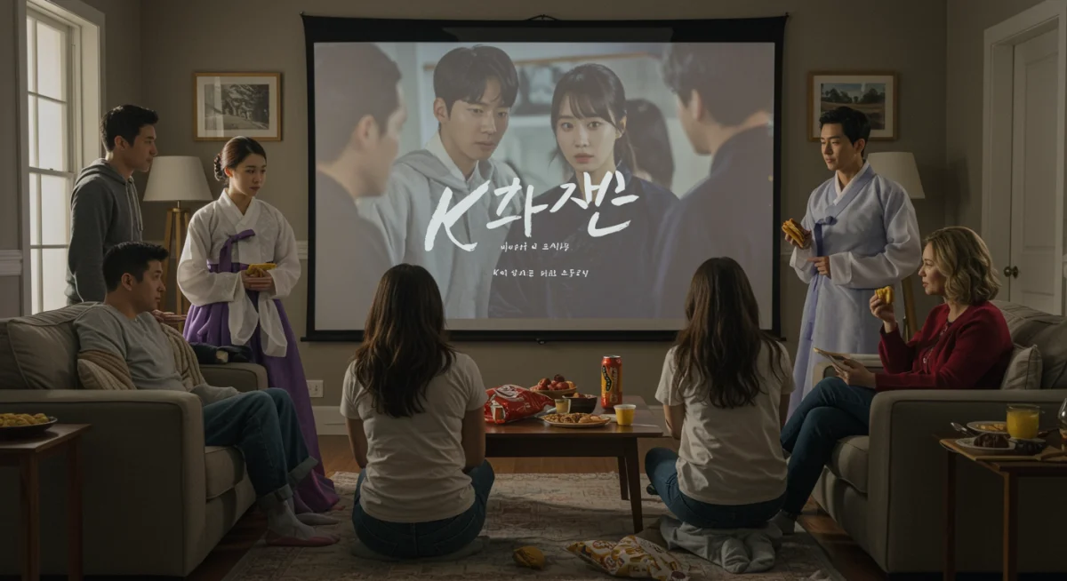Americans enjoy K-Dramas, embracing Korean food and traditional attire.